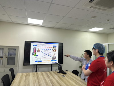 泽子足迹 智能制造引领高质量发展——审大学子探访三浦工业信息安全设备制造